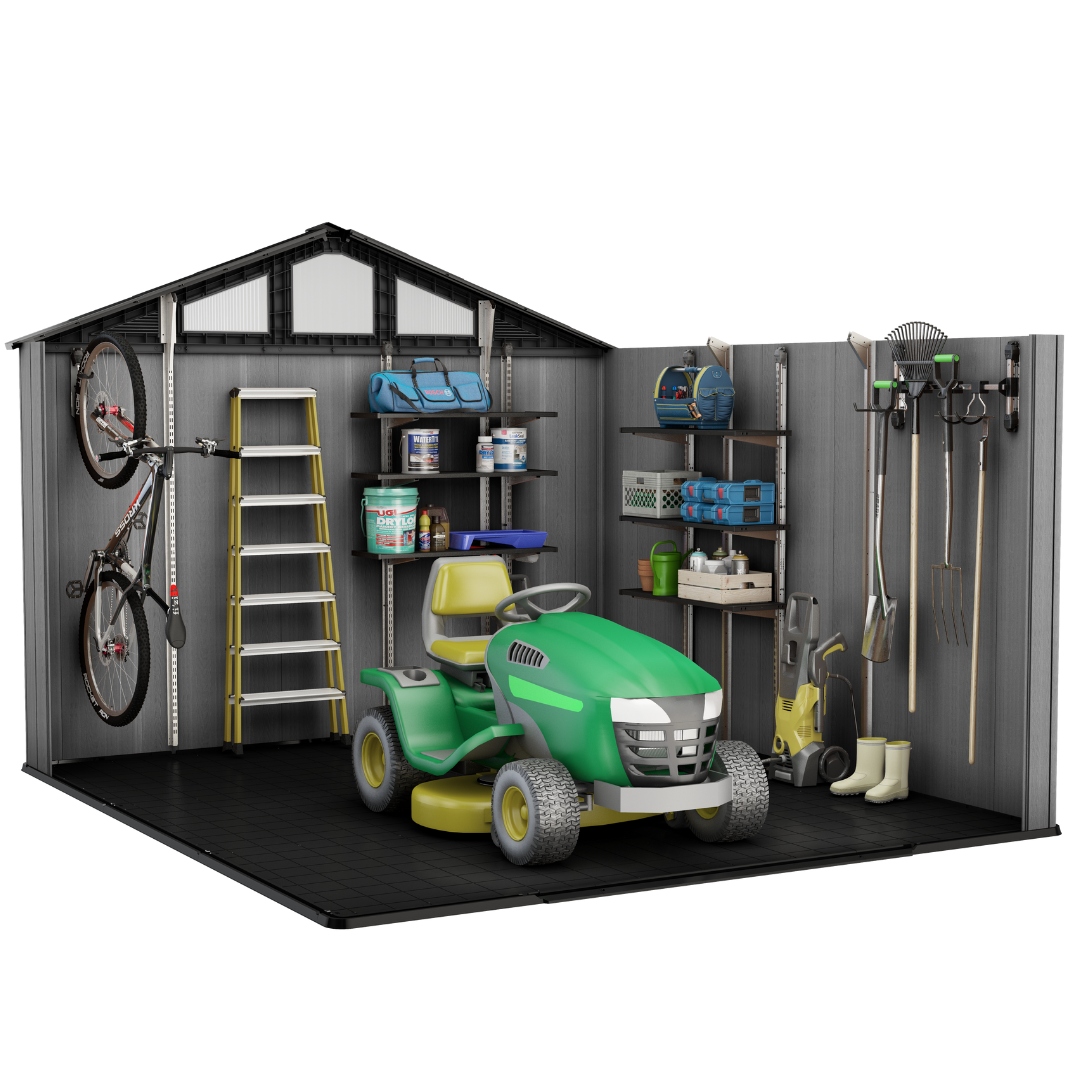 Stronghold 10x11.5ft Premium Outdoor Storage Shed