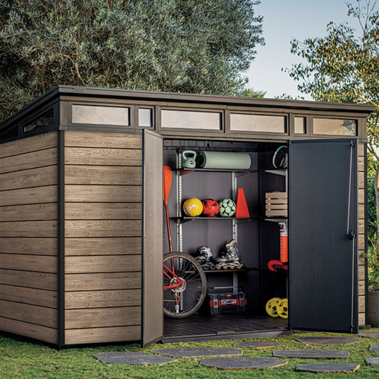 Signature Collection 11x7ft Premium Outdoor Storage Shed