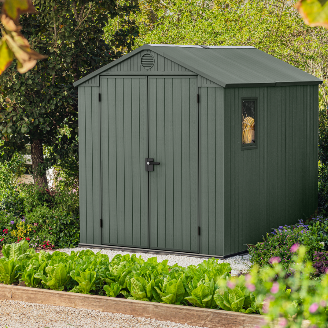 Darwin 6x8ft Outdoor Garden Shed 