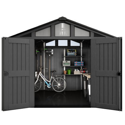 Stronghold 10x8ft Shed (3m x 2.4m) 