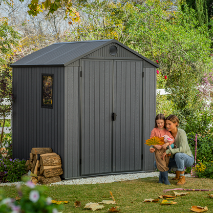 Darwin 6x6ft Premium Outdoor Garden Shed 