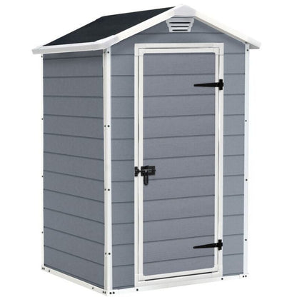 Manor 4x3ft Slim Outdoor Garden Shed 