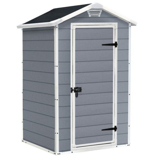 Manor 4x3ft Slim Outdoor Garden Shed 