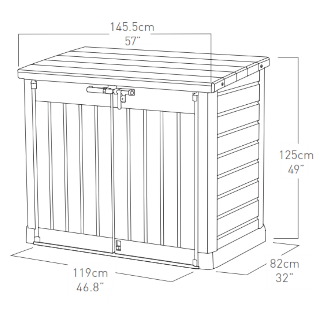 Store It Out Max Outdoor Storage Box