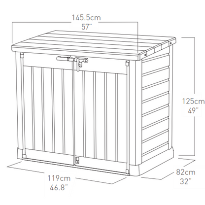 Store It Out Max Outdoor Storage Box