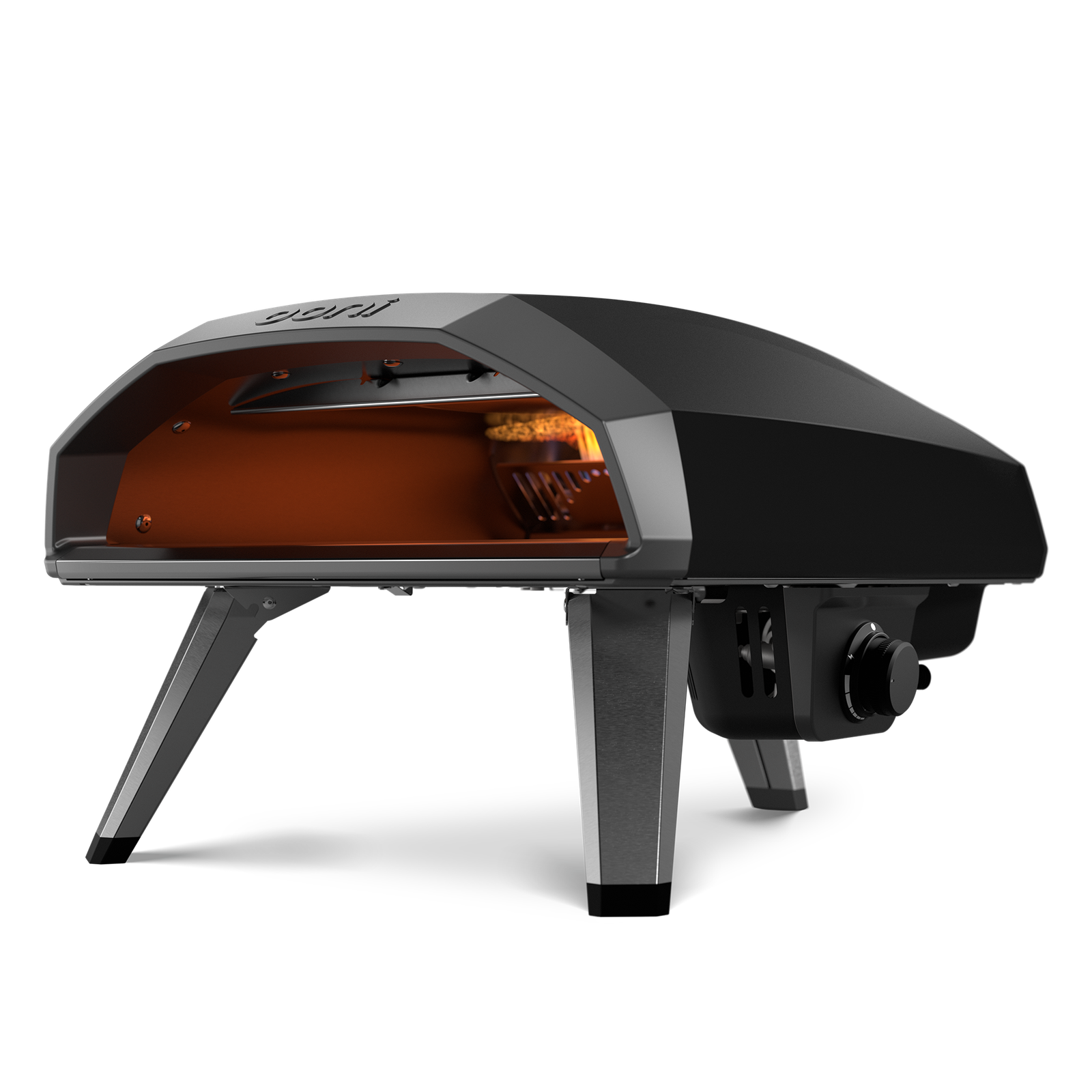 2048x2048-PDP-Koda2-45Hero-Black-6.png Koda 2 14″ Pizza Oven in Black – 2nd Generation - Image 1