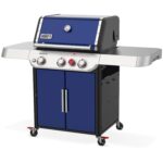 GENESIS SP-E-325s Gas Grill with Sear Burner - Deep Ocean Blue - Image 2