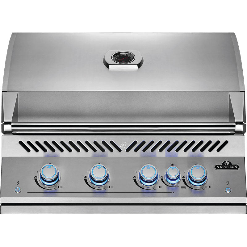 BIG32RB-Grillhead-Str-Closed-KnobsOn-Lit-800px.jpg Built-in 700 Series 32" SS Infrared Rear Burner - Image 1