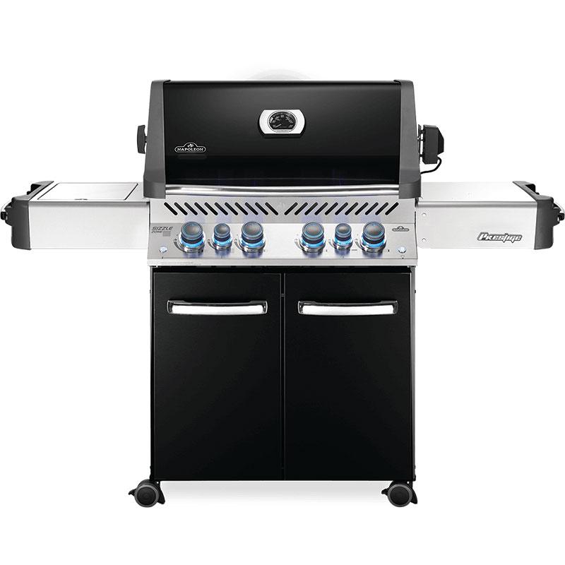 Prestige-500-RSIB-Prod-Str-K-Knbs-On-800px_1dcc6c40-db63-4132-a3a2-345dcc30db2d.jpg Premium extra-large 7-burner smart Natural Gas Grill – Black - Image 1