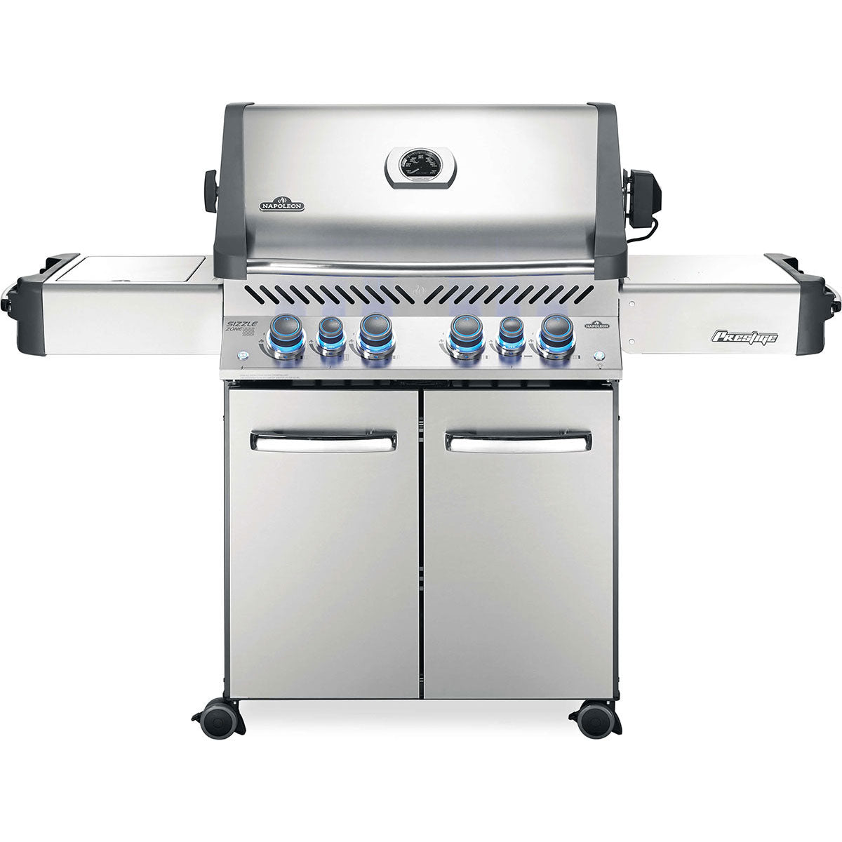 Prestige-500-RSIB-Prod-Str-SS-Knbs-On_9c511b55-abbf-4b04-80f9-df6c507695ee.jpg Premium burner smart grill -Natural Gas Grill - Image 1