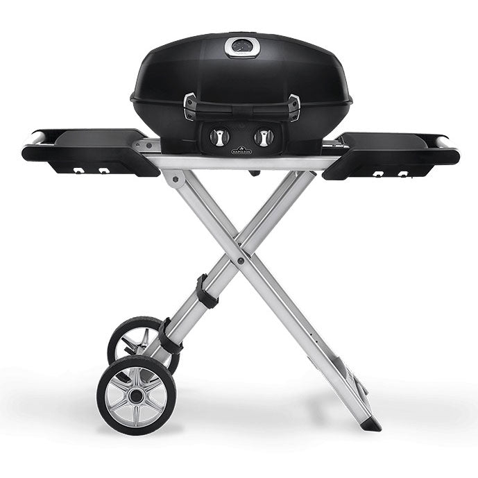 TravelQ-PRO285X-Prod-Str-800px.jpg Portable dual-burner gas barbecue- Black - Image 1